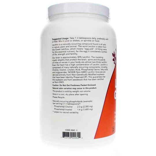 Lecithin Granules, NOW